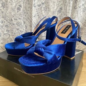 AQUA
Women's Loryv Ankle Strap Platform High Heel Sandals